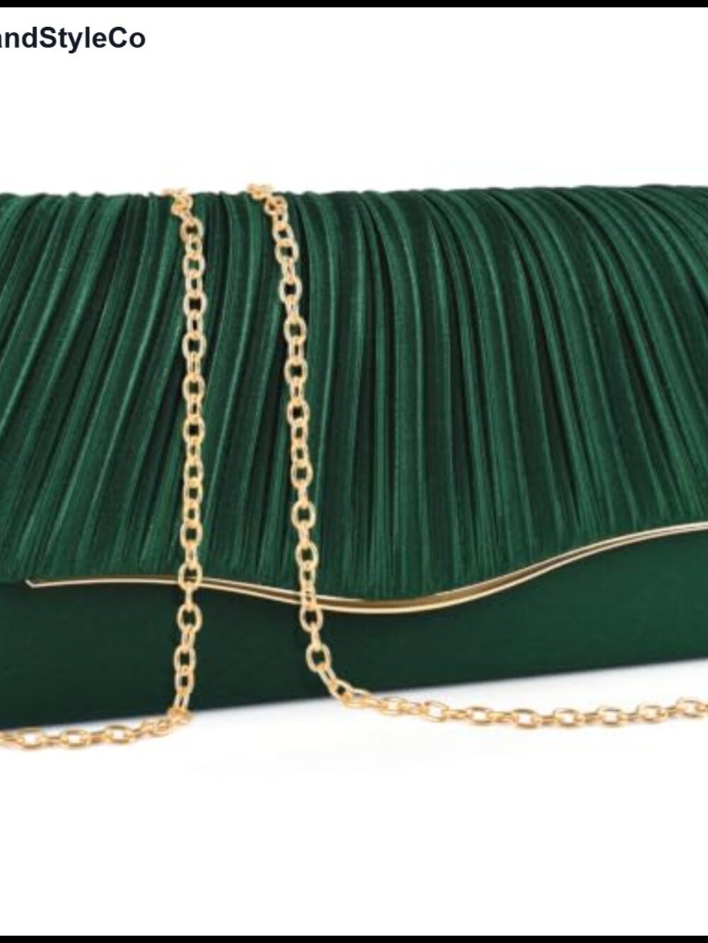 Elegant Evening Clutch Purse for Women Formal Envelope Handbag with Removable